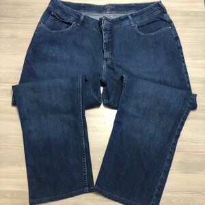 Riders By LEE Jeans Blue High Rise Womens Plus Size 24W L